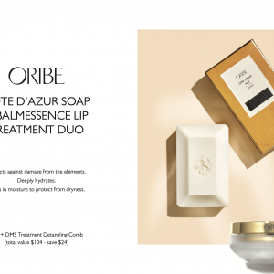 COTE D’AZUR SOAP + BALMESSENCE LIP TREATMENT DUO